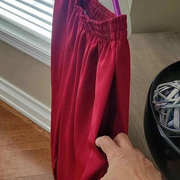 Maggie Sweet Burgundy Pants Size 1X - Picture 4 of 8